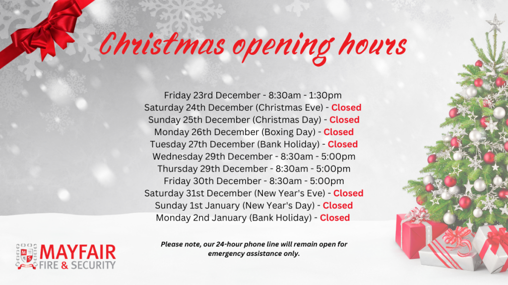 Christmas opening times 2022